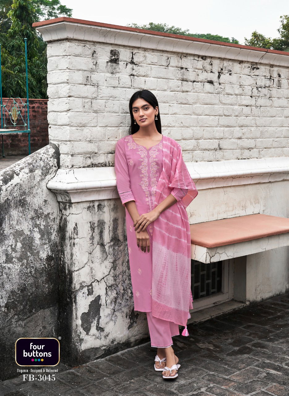 Four Buttons Fanaa Festive Wear Wholesale Readymade Salwar Suits Catalog